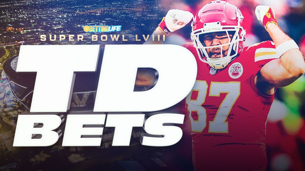 NFL Touchdown Scorer Prop Bets. Best TD Bets for Super Bowl 58.